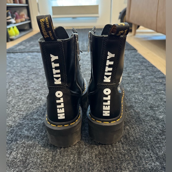 Dr. Martens Hello Kitty Jadon Leather Boots - Picture 8 of 14